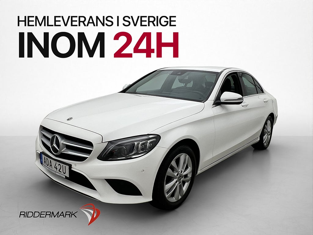 Mercedes-Benz C 200 184hk Avantgarde Kamera CarPlay Dragkrok