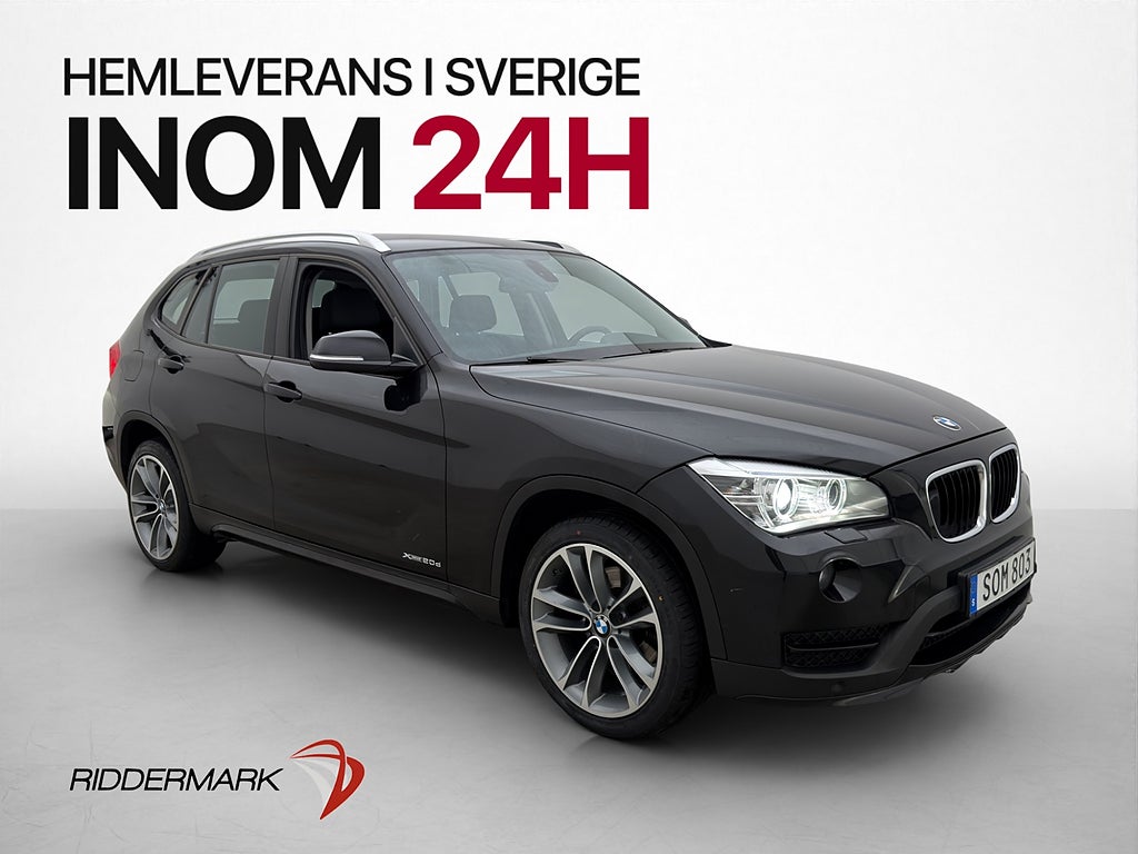 BMW X1 xDrive20d Sport line Navi P-Sensorer Keyless Dragkrok