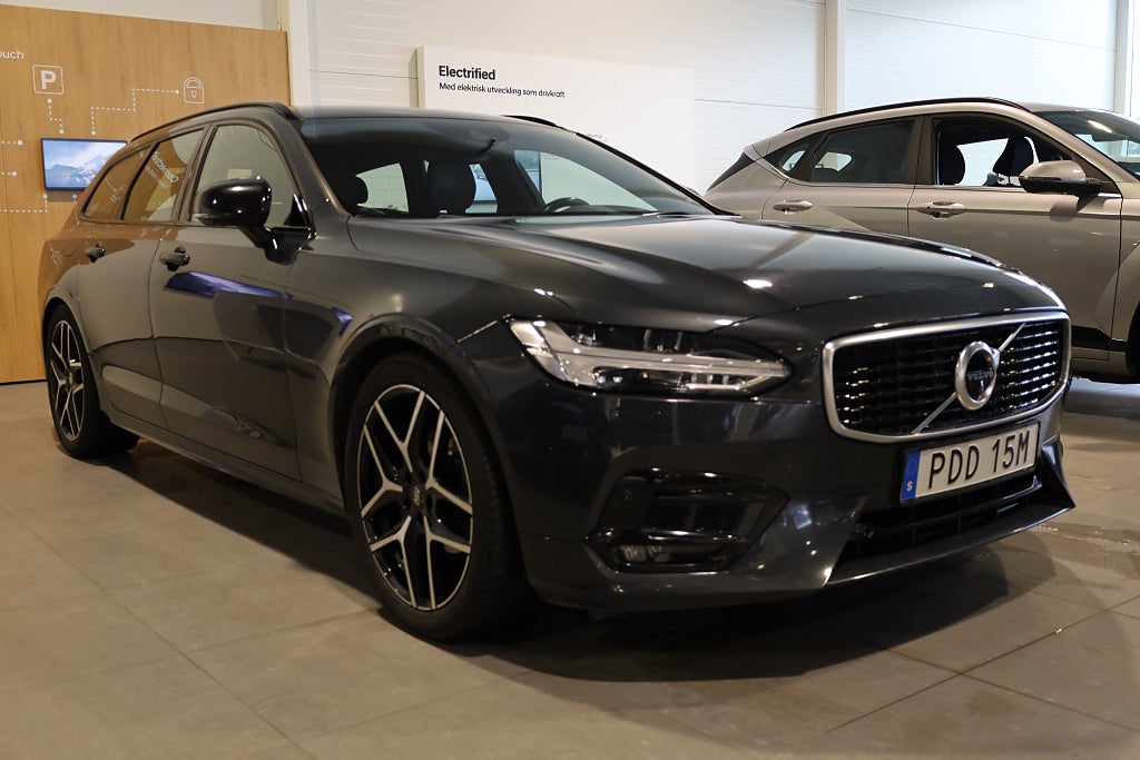 Volvo V90 D4 190hk R-Design Aut H&K 360° Head up Leasbar 2020