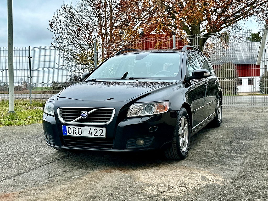 Volvo V50 1.8 Flexifuel Momentum , Dragkrok , fullservad