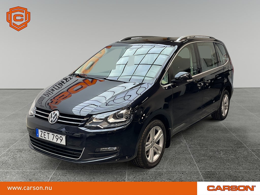 Volkswagen Sharan 2.0 TDI Premium Panorama Apple Carplay Värmare 7-Sits