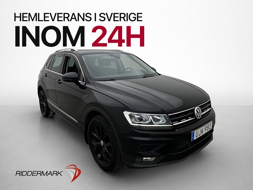 Volkswagen Tiguan 1.4 TSI 4M 150hk Värmare Kamera Dragkrok