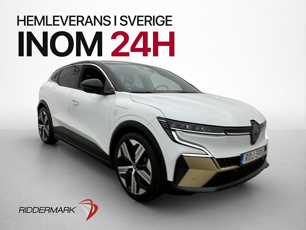 Renault Mégane E-TECH 60 kWh Iconic 360 kamera Massage Skinn