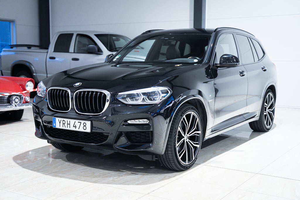 BMW X3 xDrive20d Steptronic M Sport Drag Motorvärmare Navi HUD