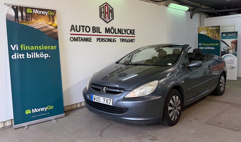 Peugeot 307 CC 2.0 Ny Besiktad & Ny Servad. 