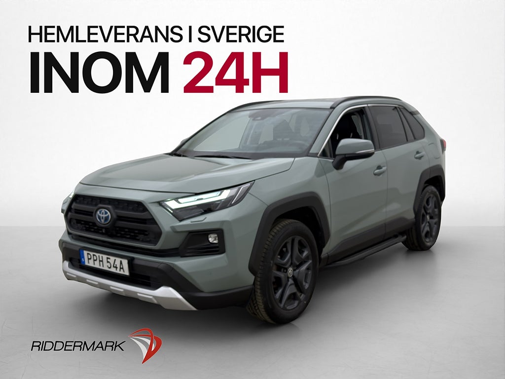 Toyota RAV4 Hybrid 222hk Adventure Drag 360° Skinn CarPlay