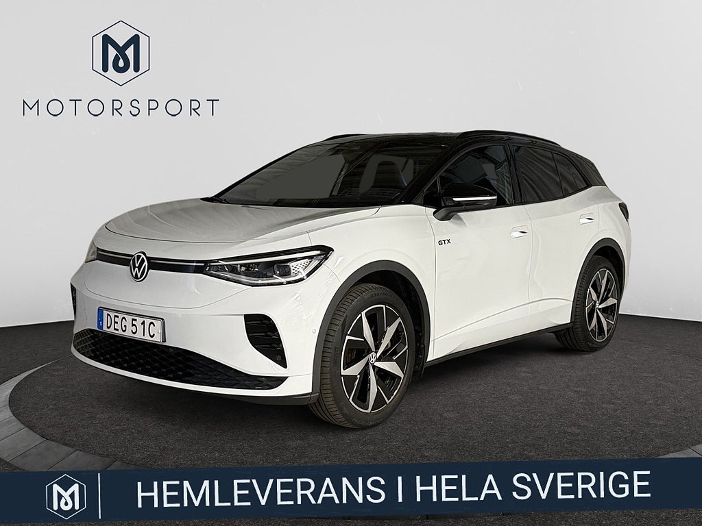 Volkswagen ID.4 GTX 299hk 4M Comfort Plus Top Spot Drag Förklimat