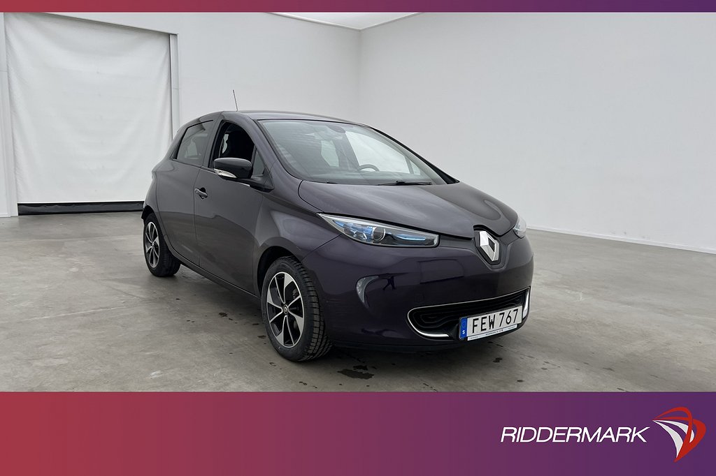 Renault Zoe R110 41 kWh 109hk Intens Batterihyra Kamera Navi