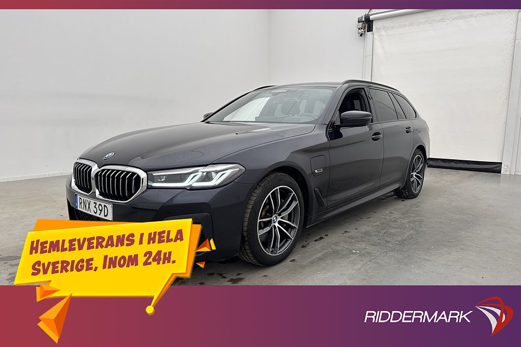 BMW 530e xDrive Touring M Sport HUD 360° Skinn Drag MOMS