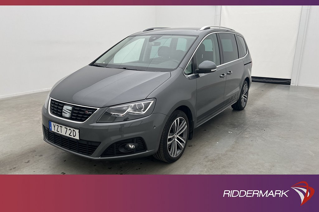 Seat Alhambra 1.4 TSI 150hk FR-Line 7-Sit Eldörr Kamera Drag