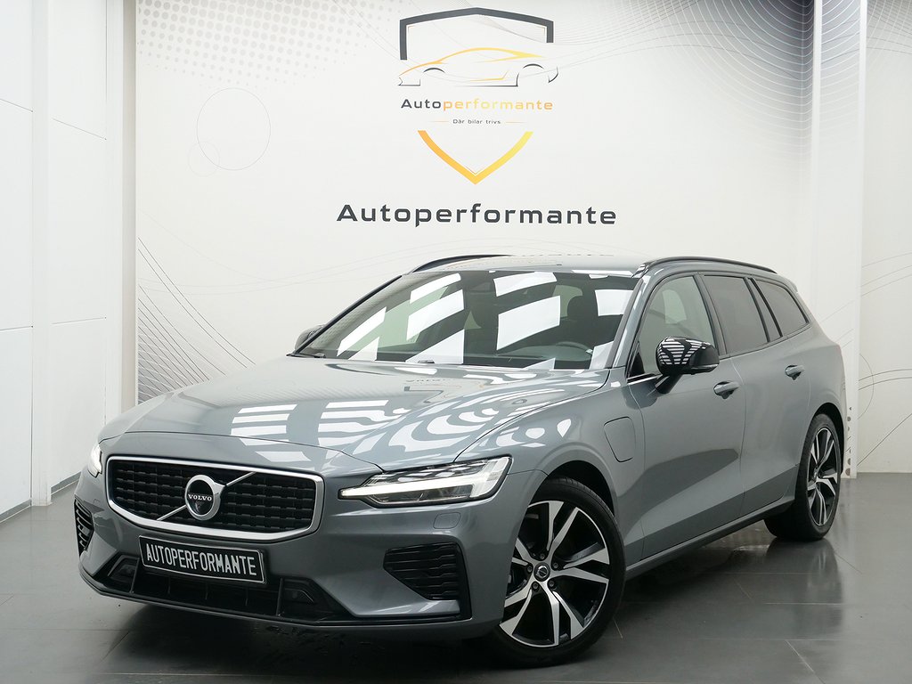 Volvo V60 T6 TE AWD R-Design Head up Drag 340hk