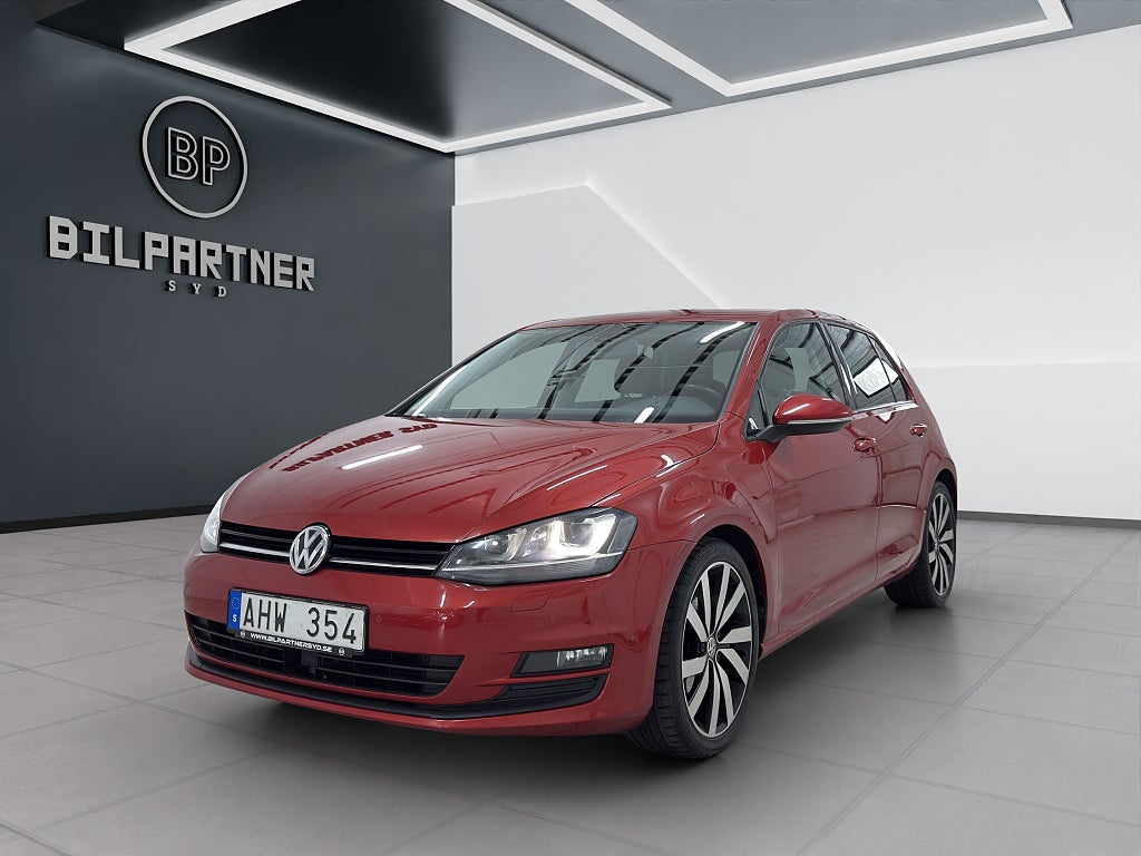 Volkswagen Golf 5-dörrar 1.4 TSI BMT Masters/S+V Hjul/Drag/1-ägare