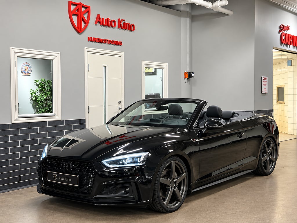 Audi A5 Cabriolet 2.0 TFSI Q HUD S Line B&O Matrix Black Optik
