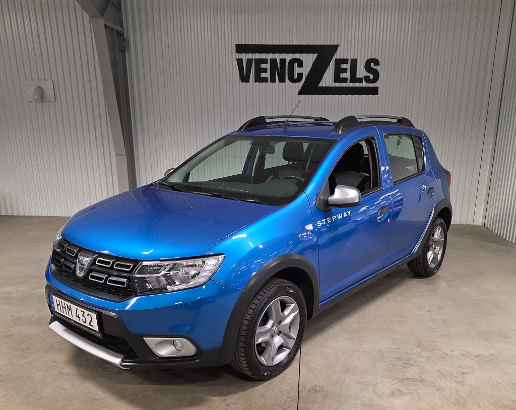 Dacia Sandero Stepway 0.9 TCe Easy-R Aut Drag En ägare GPS Kamera Mycket fin