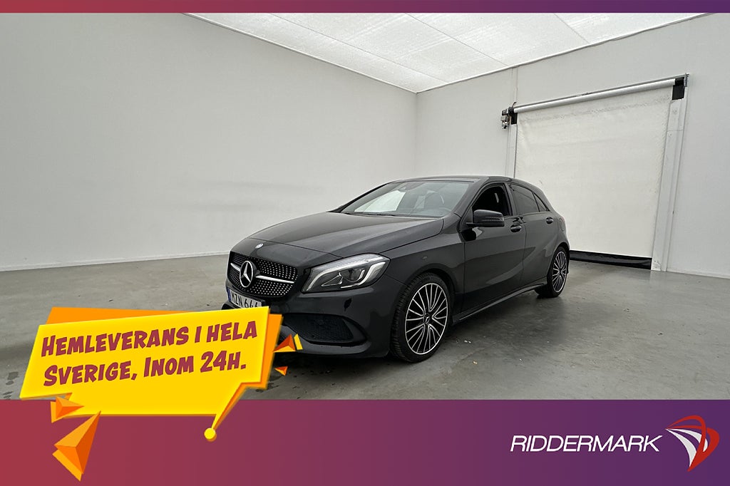 Mercedes-Benz A 180 AMG Sport Navi P-Sensorer Halvskinn