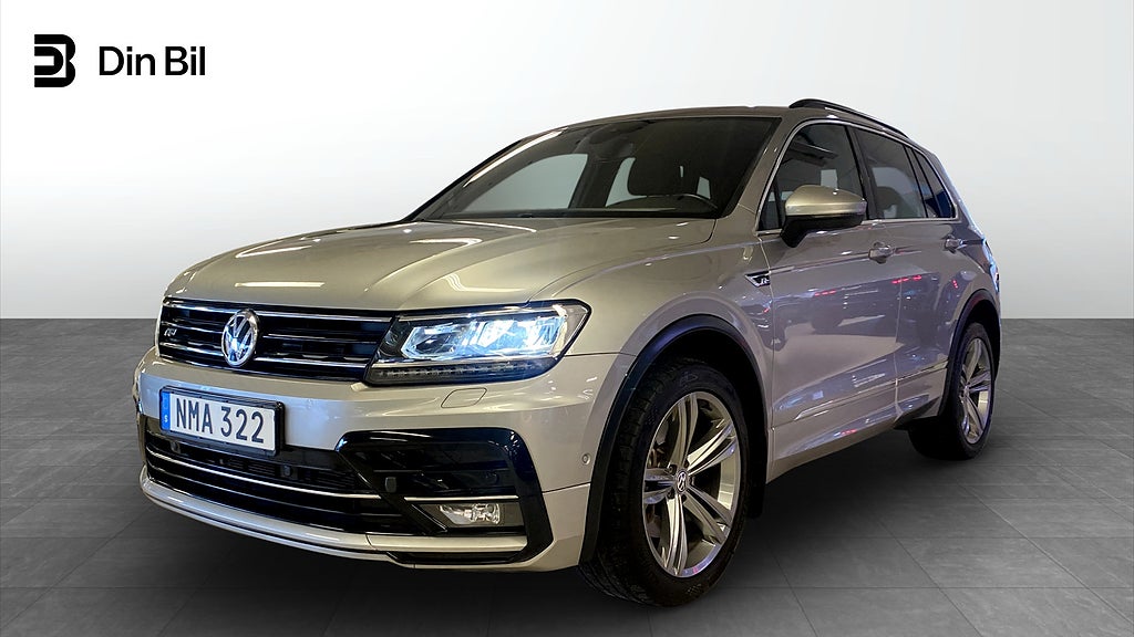 Volkswagen Tiguan R-line 2.0 TSI DSG 4M | V-Hjul | Drag | Värmare |