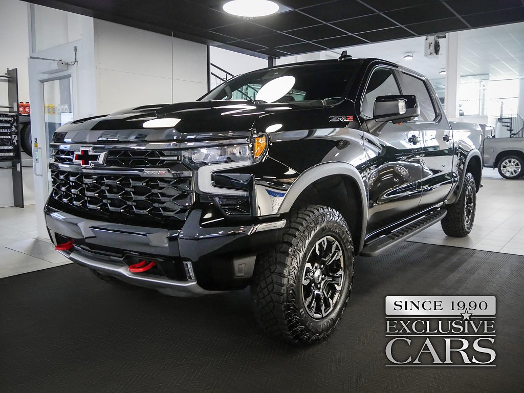 Chevrolet Silverado ZR2 Duramax 672NM / DSSV stötdämpare / OFF ROAD STEG