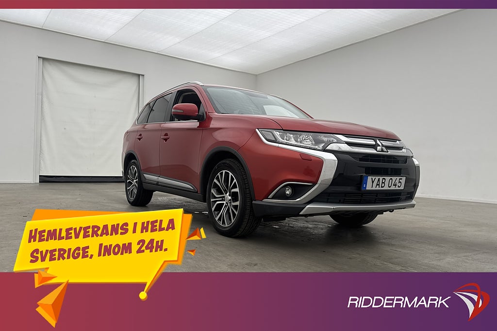 Mitsubishi Outlander 2.2 4WD Business 7-Sits Kamera Drag