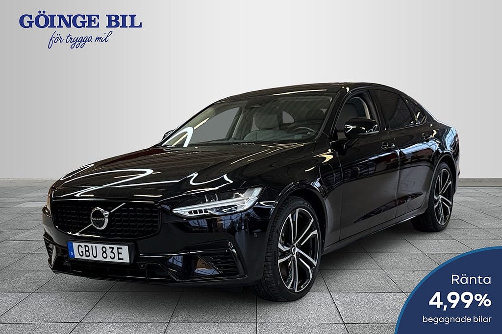 Volvo S90 Recharge T8 Ultimate Dark/ Dragkrok/ Luftfj/ Adapt Farth/ Keyl..