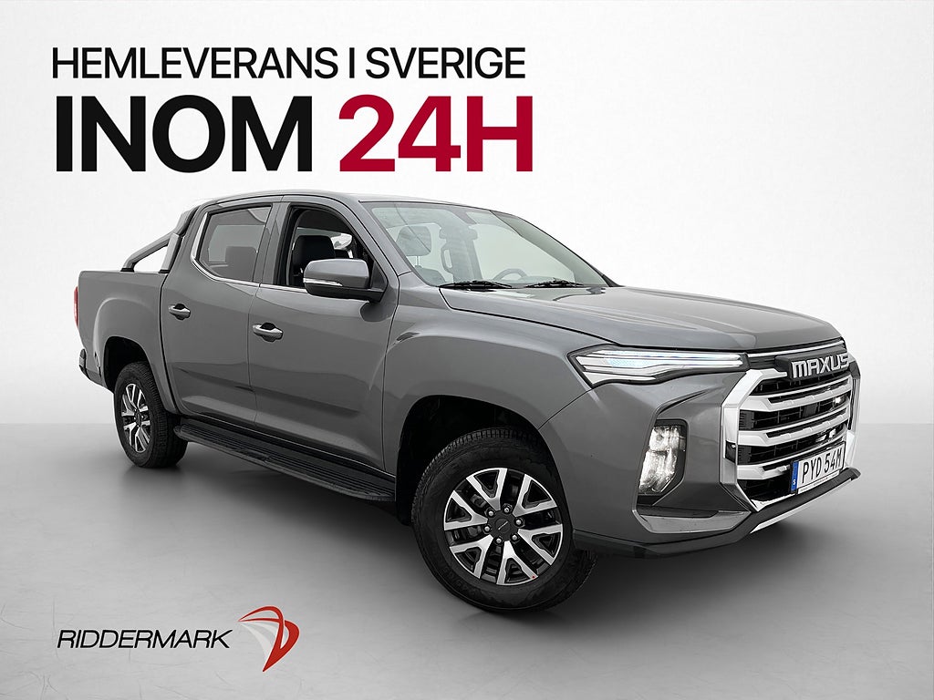 Maxus T90 EV 88.5 kWh 180hk B-Kamera Skinn Moms Carplay