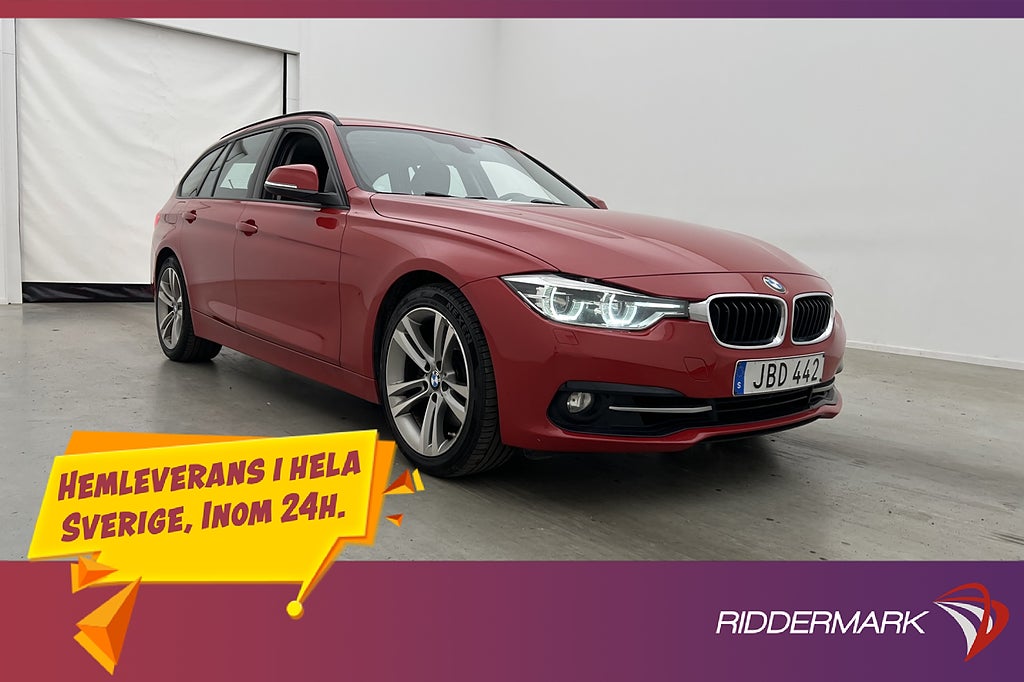 BMW 330 i 252hk Touring Sport line Dragkrok Rattvärme