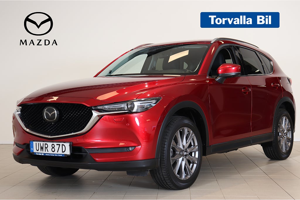 Mazda CX-5 Optimum 194hk AWD BOSE Dragkrok 360° M-värmare Navi HUD