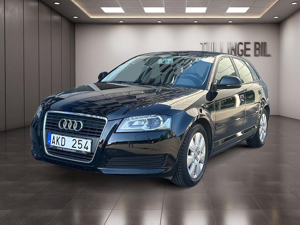 Audi A3 Sportback 1.9 TDI 105HK Attraction 1-ÄGARE LÅGMIL 3,45%