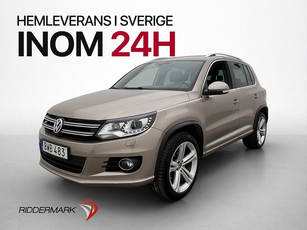 Volkswagen Tiguan 2.0 TDI 4M R-Line Pano Kamera Skinn D-Värm