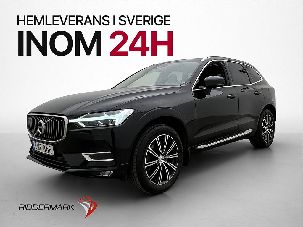 Volvo XC60 B4 AWD Inscription VOC Värma Kamera Läder Drag