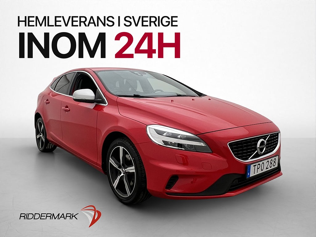 Volvo V40 T3 R-Design Värmare VOC P-Sensorer Navi Drag