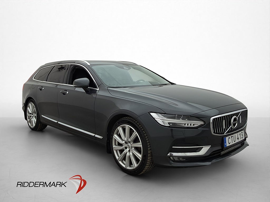 Volvo V90 D5 AWD Inscription Kamera Värmare BLIS VOC Drag