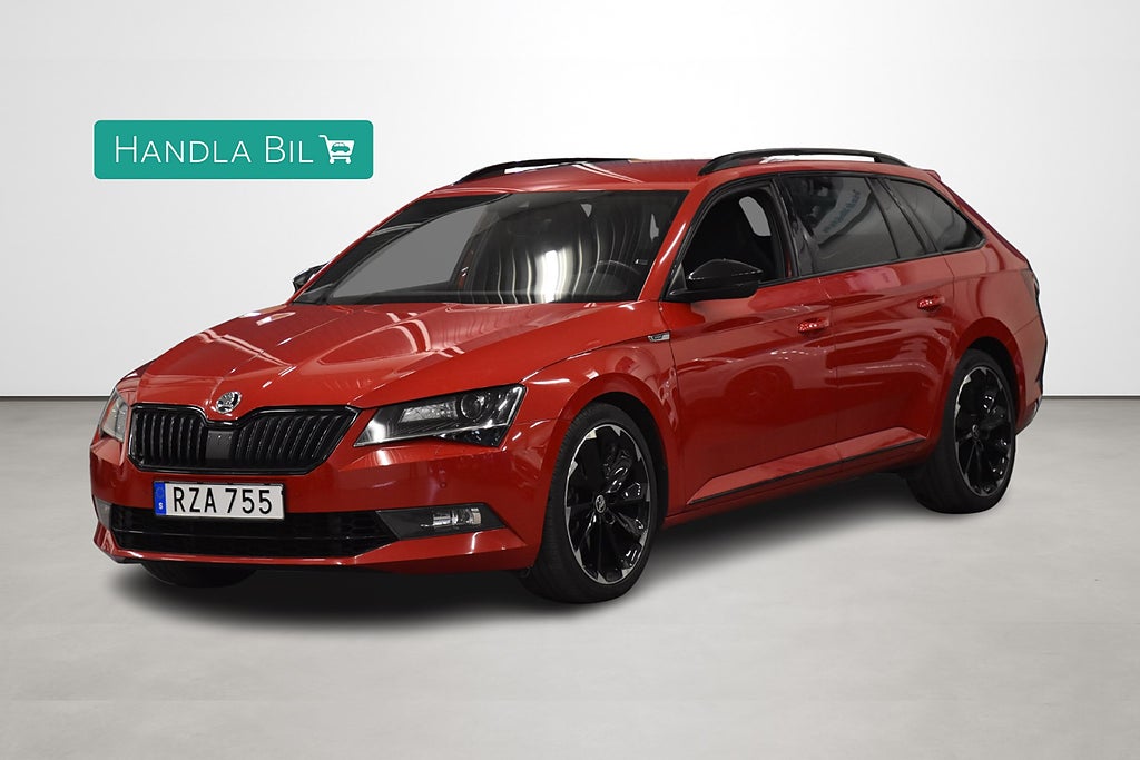 Skoda Superb 2.0 TSI 4x4 Business Edition B-värm Canton AdaptivF Drag
