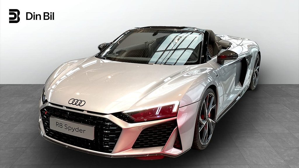 Audi R8 Spyder V10 performance 620hk