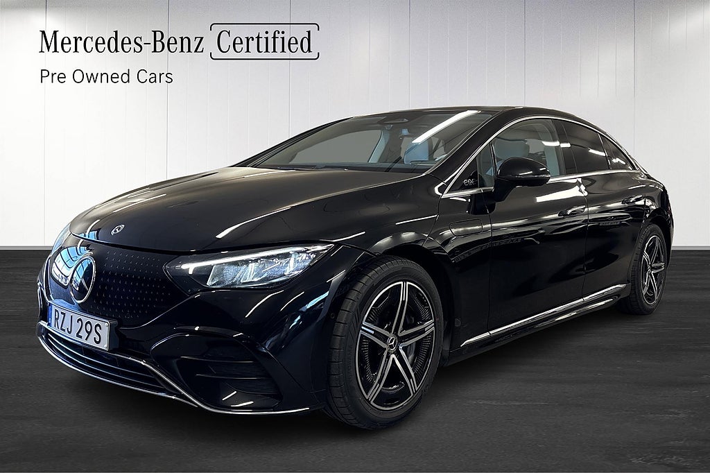 Mercedes-Benz EQE 350 89 kWh AMG Line Adaptivfarthållare