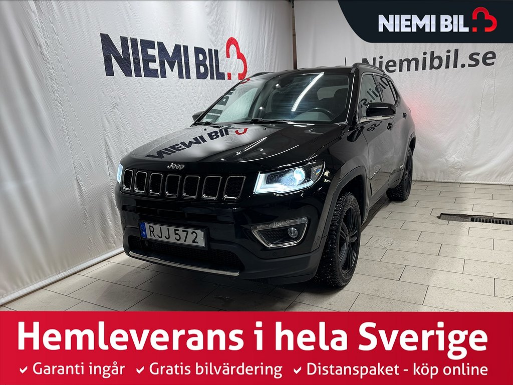 Jeep Compass 1.4 170hk 4WD Drag Kamera Mvärmare Kamrem bytt