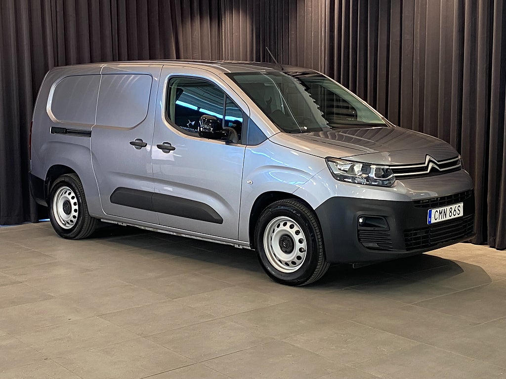 Citroën E-Berlingo L2  / NYBILSGARANTI/ Dubbla Sidodörr / Drag / Moms