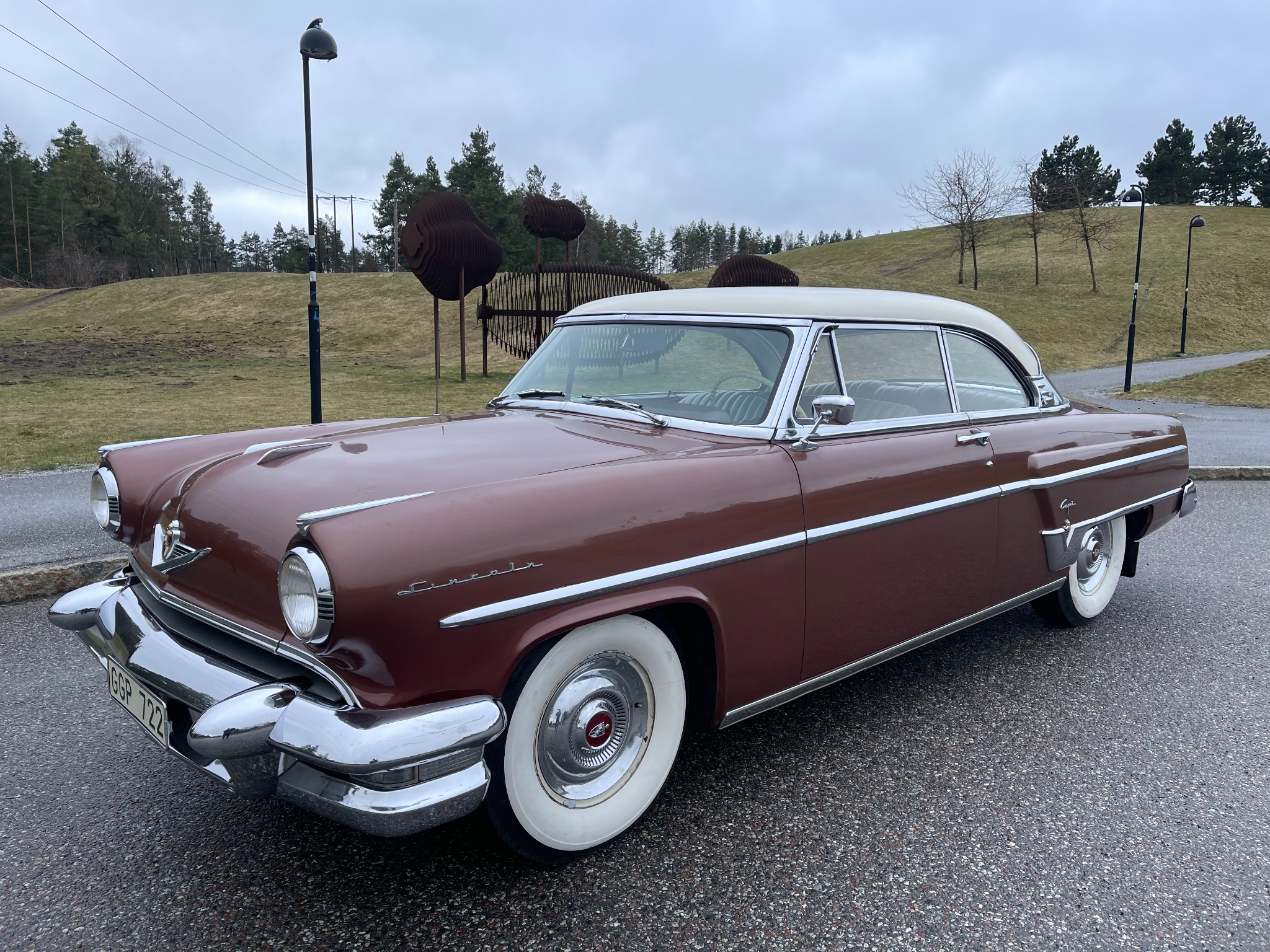 Lincoln Capri Sedan 5.2 V8 Hydra-Matic 1954, bild 2/36