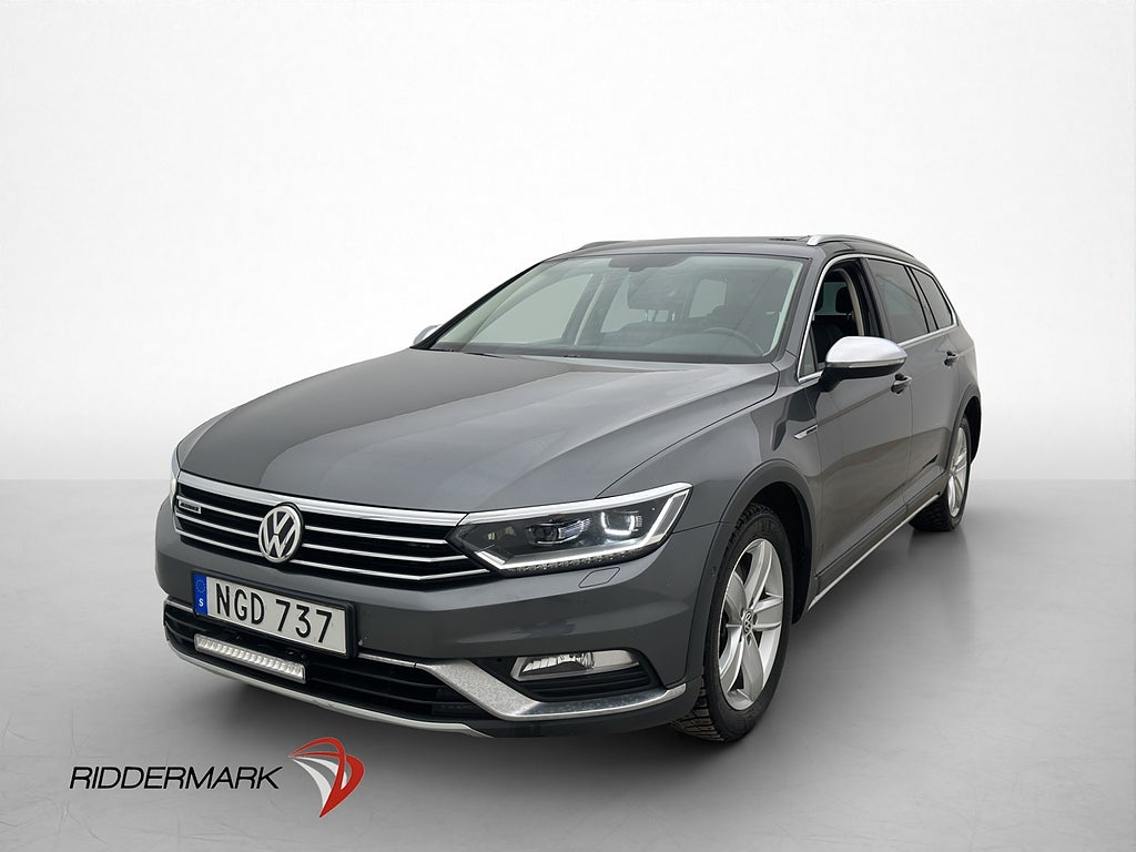 Volkswagen Passat Alltrack 4M GTS 240hk Värmare Skinn Drag