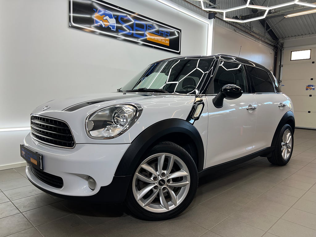 MINI Countryman Cooper D Manuell, 112hk Pano Läder Chili