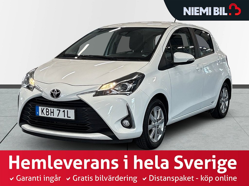 Toyota Yaris 5-dörrar 1.5 VVT-iE S&V-hjul/Kamera/BT/Farthåll