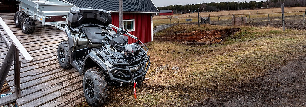 Can-Am 1000 XU+  Jaktspecialerbjudande: Bak+Fram elwinchar