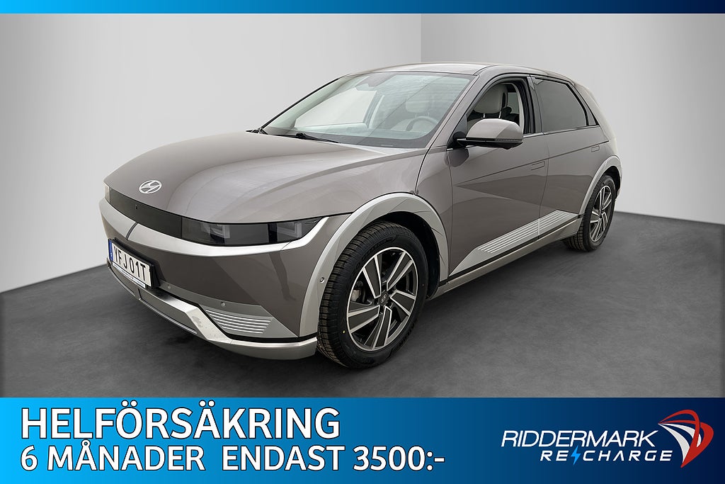 Hyundai IONIQ 5 72.6 kWh 218hk Advanced HUD 360° Navi Skinn
