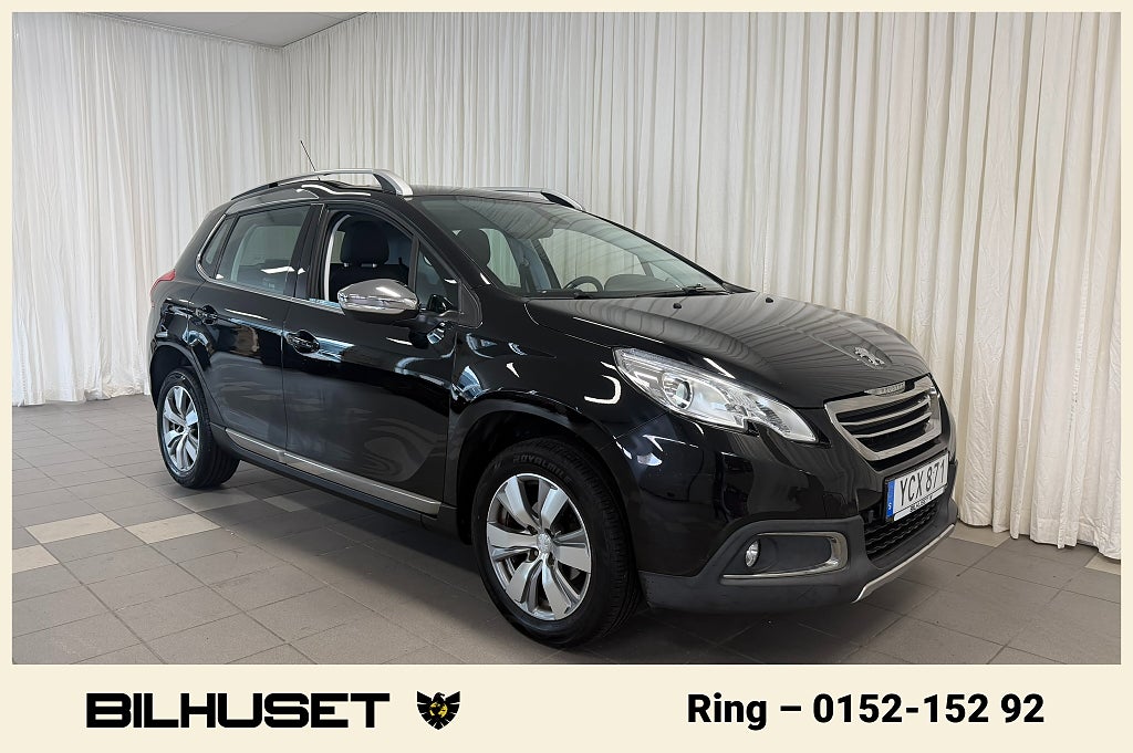 Peugeot 2008 1.2 VTi EGS M-KUPEVÄRMARE PANORAMA PDC BAK 360 KR SKATT