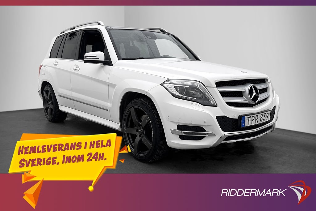 Mercedes-Benz GLK CDI 220 4M Värmare Pano P-Sensorer Drag