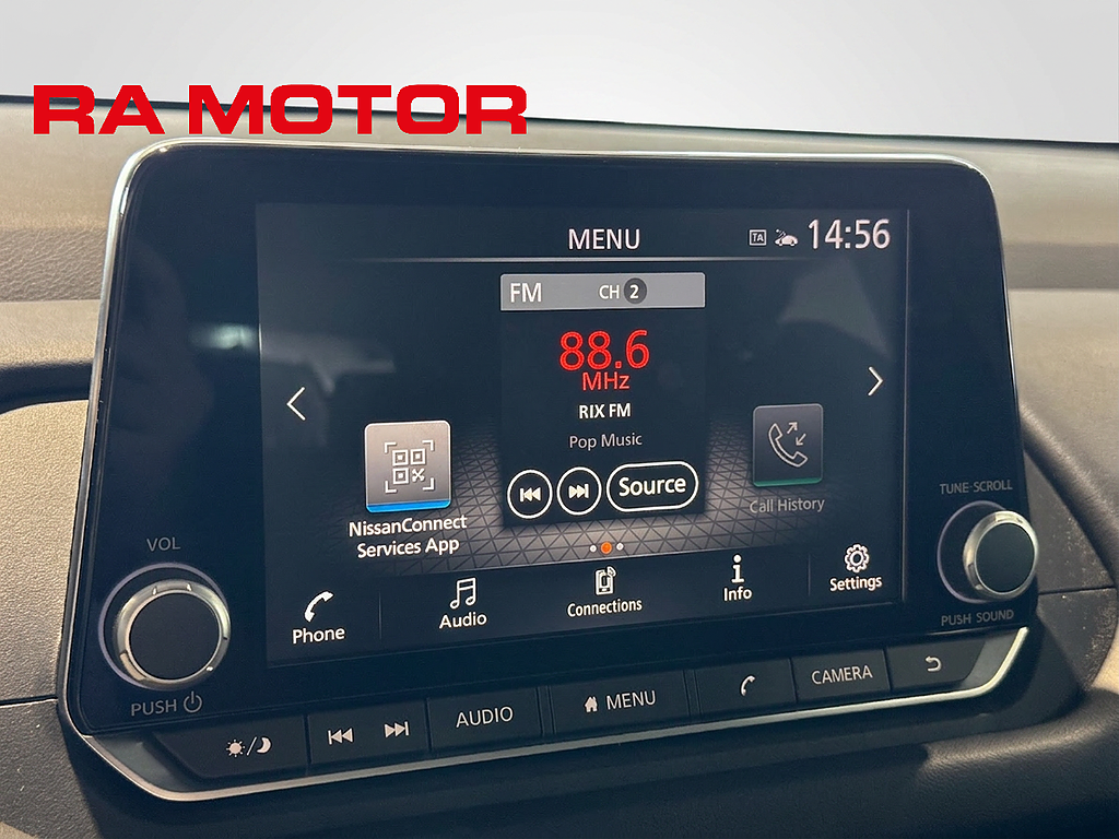 Nissan Qashqai 1.3 DIG-T Acenta | Backkamera | Adaptiv | Moms | P-sen 2023