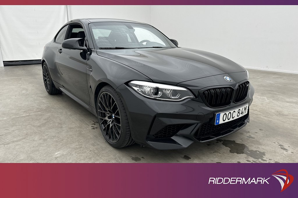 BMW M2 Competition DCT 410hk Taklucka H/K Navi Sv.Såld