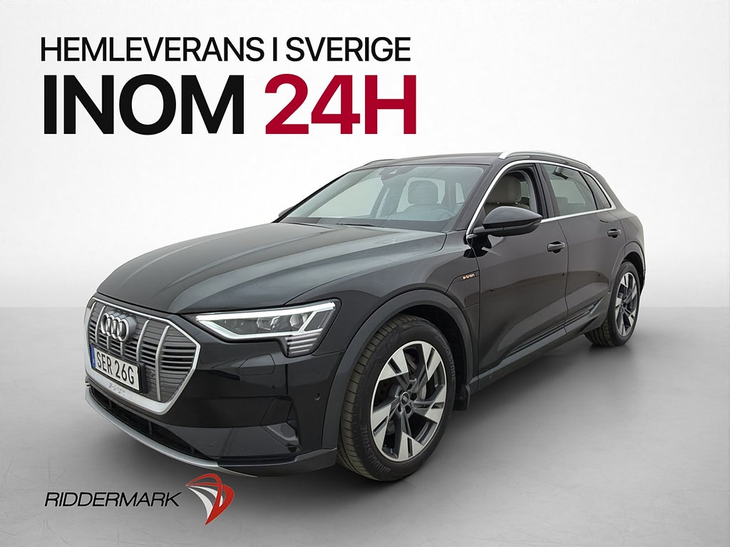 Audi E-Tron 55 Quattro 408hk Cockpit Skinn Navi Drag