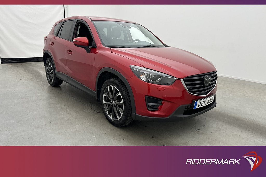 Mazda CX-5 2.2 AWD 175hk Optimum BOSE Värm Kamera Skinn Drag