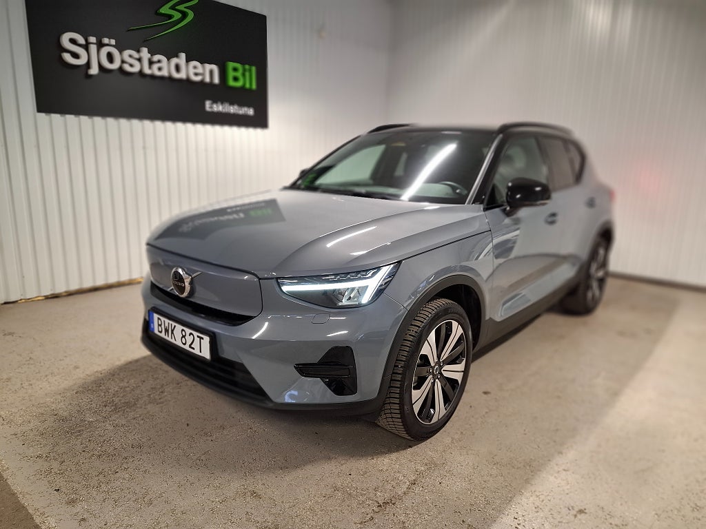 Volvo XC40 Recharge Core High Performance Kamera Värmare Drag Navi