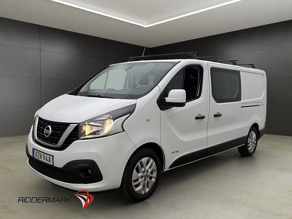 Nissan NV300 CrewVan L2 Värmare Drag B-Kamera 6-Sits Moms